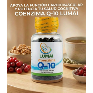 CoenzimaQ10_v02 Coenzima Q10 cápsulas LUMAI bienestar