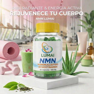 NMN_v02 NMN LUMAI cápsulas longevidad